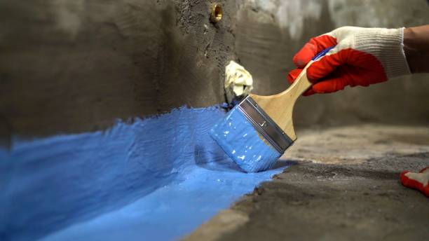 SJ Waterproofing Pros commercial waterproofing team near Alden, KS